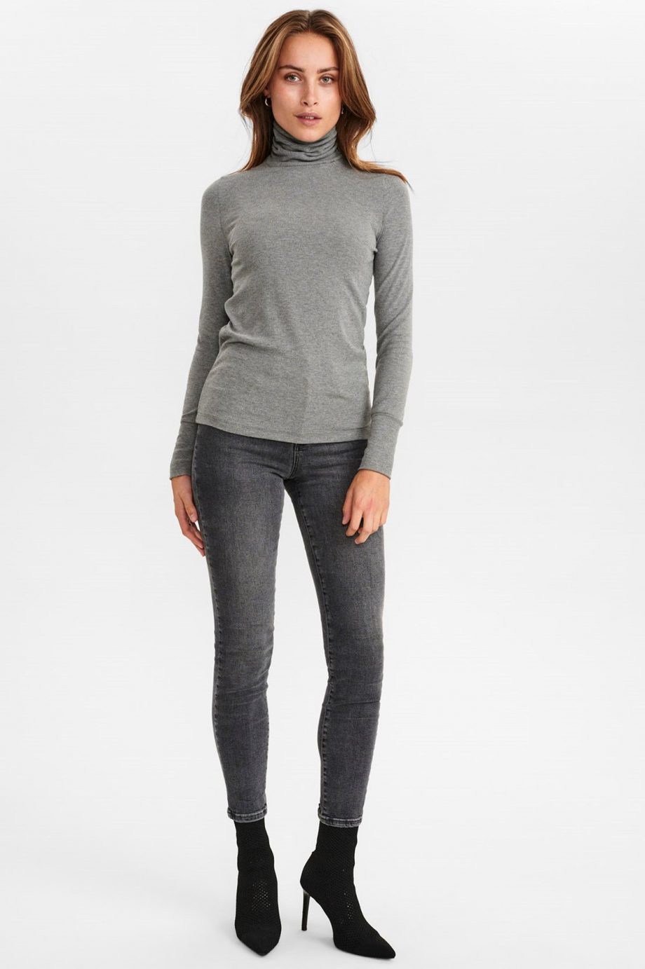 Camiseta Cuello Alto Canale Gris