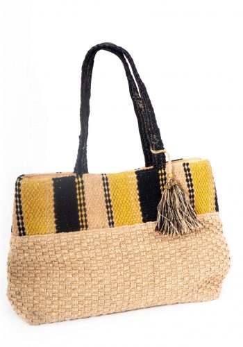 Bolso Grande Rafia Natural