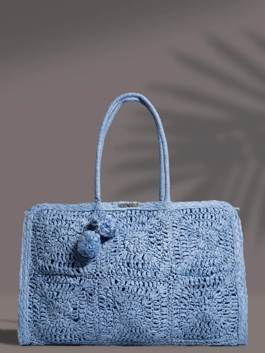 Maxi Bolso Milos Papel Azul