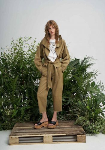Chaqueta Pleated