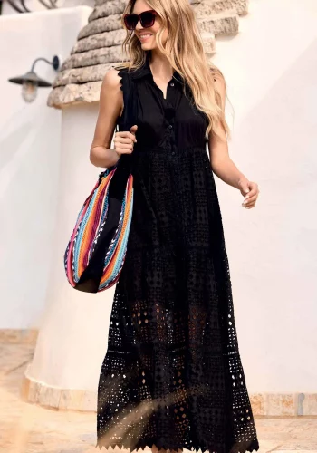 Vestido Largo Mallory Negro