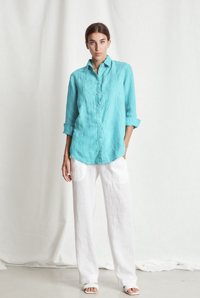 Camisa Ricamo