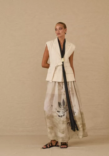 Vestido Largo Gilet