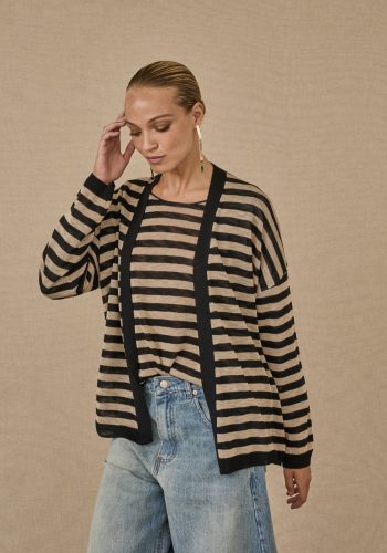 Cardigan Punto Righe