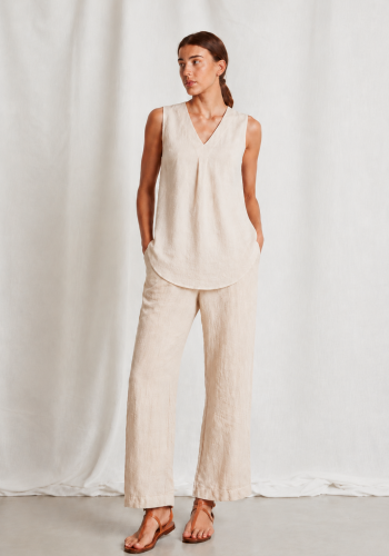 Pantalon Tasche Beige